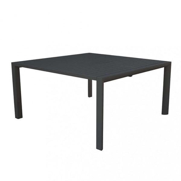 online Table Bilbao 150x100/150x74 h cm en Aluminium Anthracite