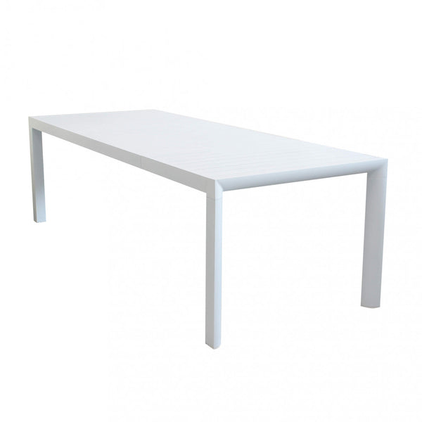 Table Extensible Houston 160/240x100x74 h cm en Aluminium Blanc online