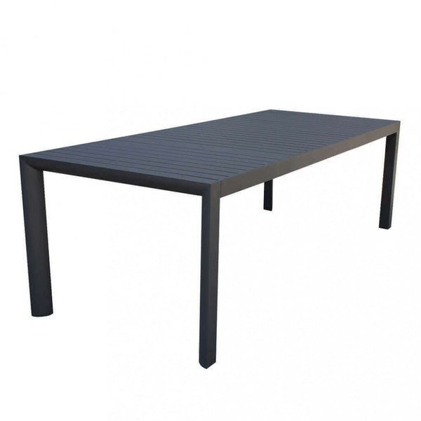 prezzo Table extensible Houston 135/180x70x75h cm en aluminium anthracite
