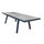 Table Extensible Seattle 205/265x105x75 h cm en Aluminium Anthracite