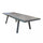 Table extensible Seattle 205/265x105x75 h cm en aluminium taupe