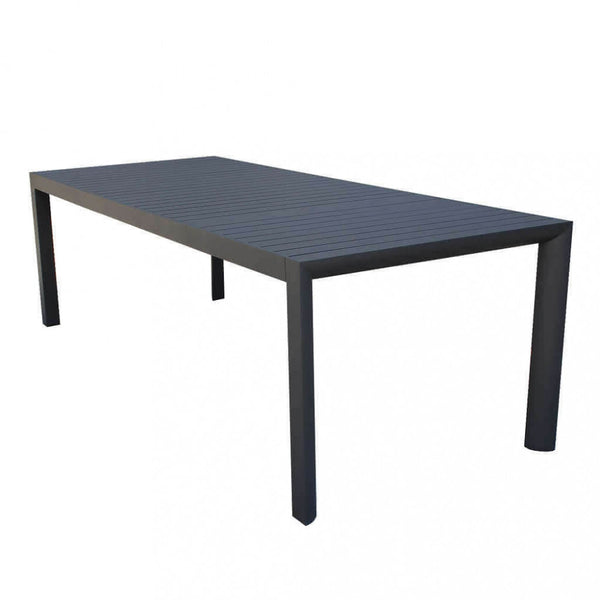 Table Extensible Houston 225/300x100x75 h cm en Aluminium Anthracite online