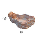 Laghetto Artificiale Roccia Fuori Terra 310x185x52 cm 900 Litri-3