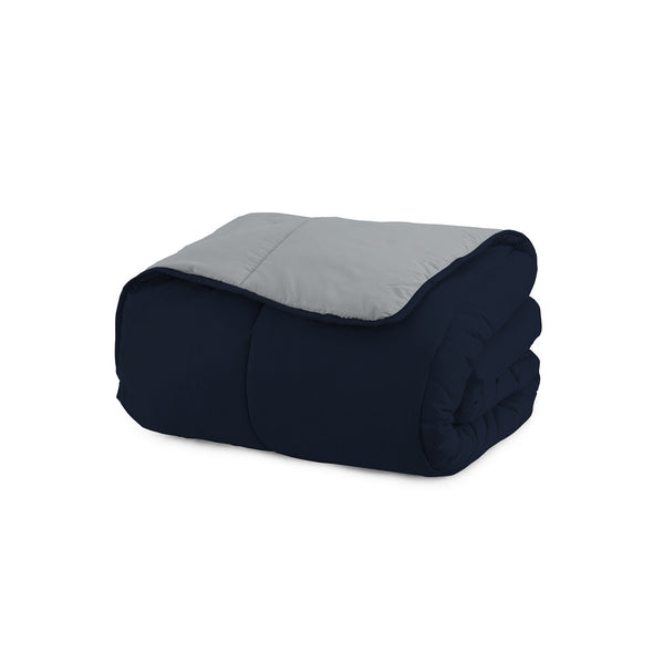 Couette d'Hiver en Microfibre 200gr Double Face Saphir/Platine Différentes Tailles online