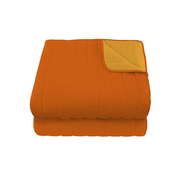 Couette Double Face 100gr Orange/Jaune Différentes Tailles online