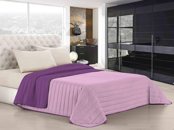 Couette Double Face 100gr Lilas/Violet Différentes Tailles sconto