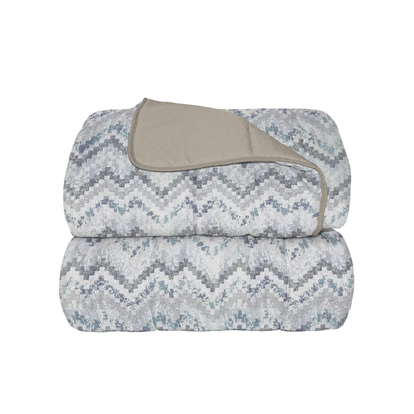 Couette Hiver Imprimée en Microfibre 300gr Double Face Jakarta Différentes Tailles acquista