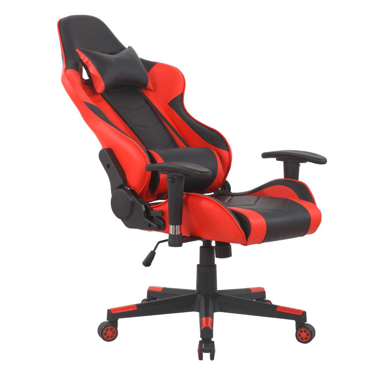 Sedia da Gaming Ergonomica 103x74x65 cm Nera e Rossa-5