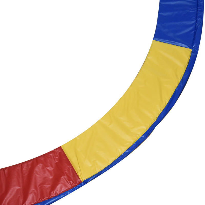 Copertura per Trampolino Elastico Rosso Giallo e Blu Ø244 cm -4