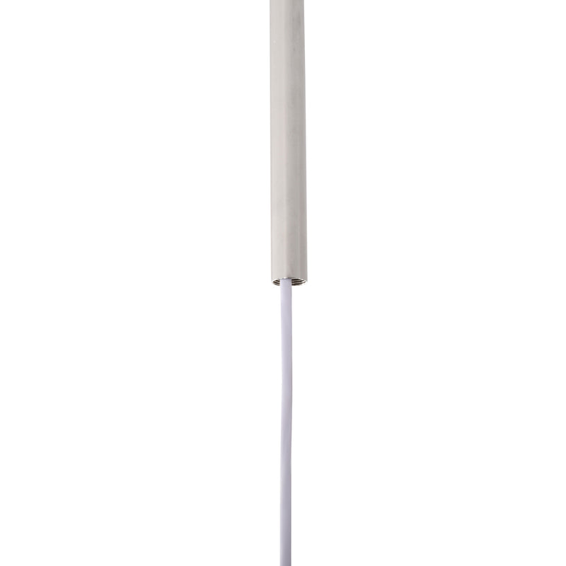 Lampadario a Sospensione con LED Dimmerabili 3 Colori 59x59x44 cm 36W Grigio Chiaro-9