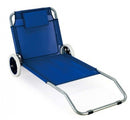 Spiaggina Carrello 145x52x62 h cm in Textilene Blu-1