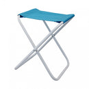 Sgabello Steel Oxford 30x38x35 h cm in Acciaio Blu-2