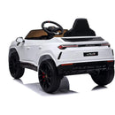 Macchina Elettrica per Bambini 12V con Licenza Lamborghini Urus Bianca-6