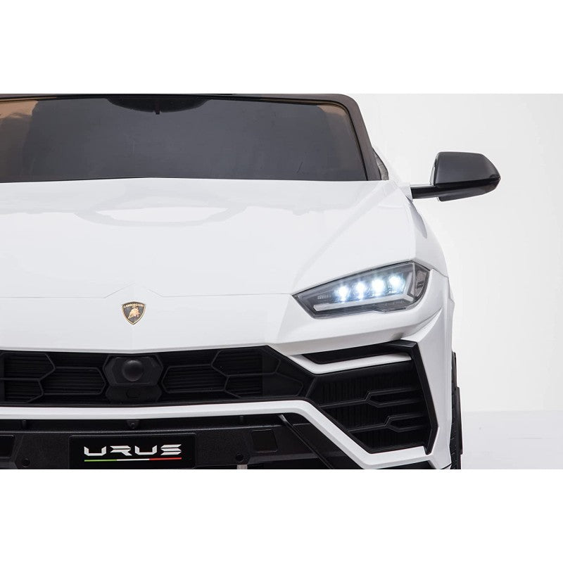 Macchina Elettrica per Bambini 12V con Licenza Lamborghini Urus Bianca-9