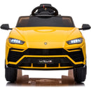 Macchina Elettrica per Bambini 12V con Licenza Lamborghini Urus Gialla-3