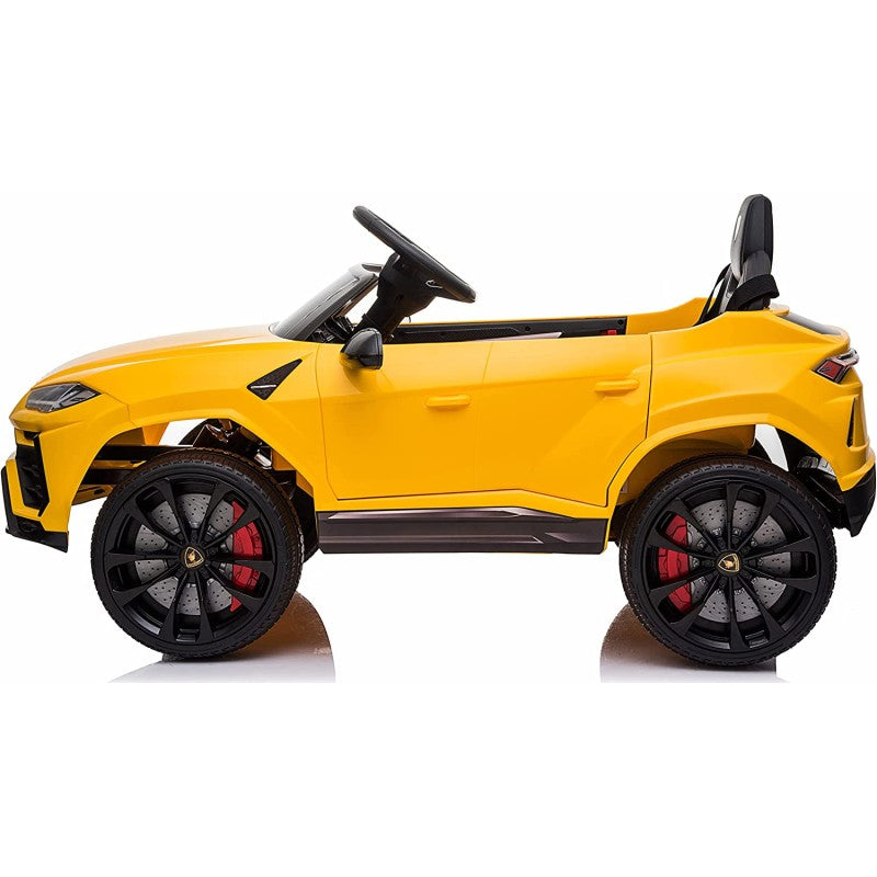 Macchina Elettrica per Bambini 12V con Licenza Lamborghini Urus Gialla-4