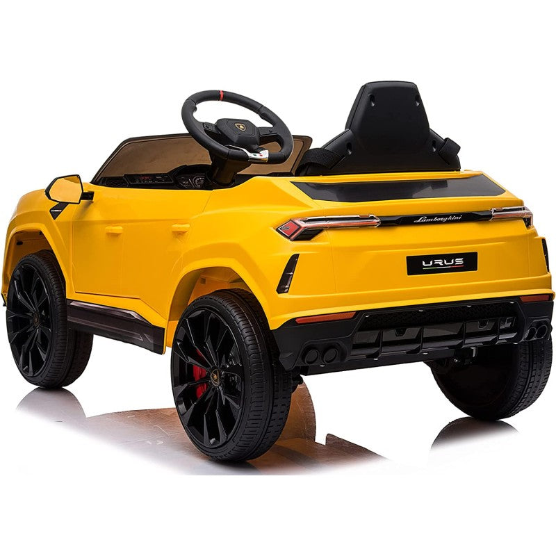 Macchina Elettrica per Bambini 12V con Licenza Lamborghini Urus Gialla-6