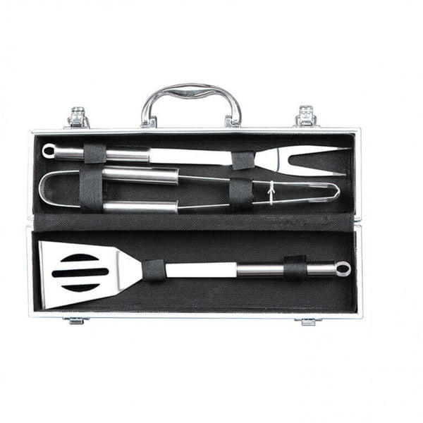 Valise avec Accessoires pour Barbecue 36,8x9,8x7,8 cm en Aluminium online