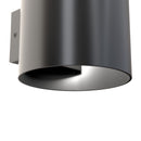 Lampada da parete Ceiling & Wall in Alluminio Rond Nero-3