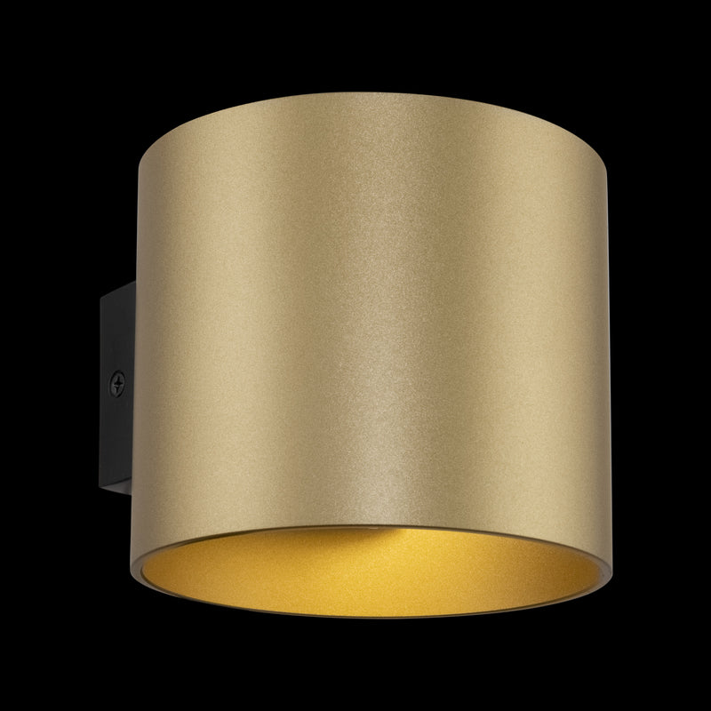 Lampada da parete Ceiling & Wall in Alluminio Rond Opaco Oro-2