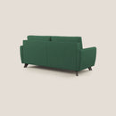 Divano Letto 3 Posti 208x97x96 cm Callisto in Tessuto Verde-6