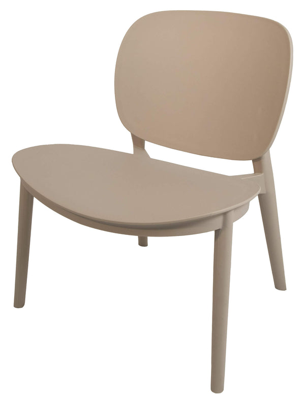 Chaise de jardin en polypropylène Camilla beige 49x71x58,5 cm acquista