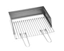 Cuoci Arrosticini a Carbone 140 cm con Barbecue Lisa Luxury Torino Grill 100+40-2