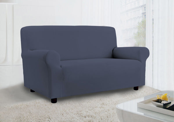 Housse de canapé en coton stretch Vanity Blue Denim sconto