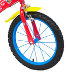 Bicicletta per Bambino 16” 2 Freni Paw Patrol Rossa-4