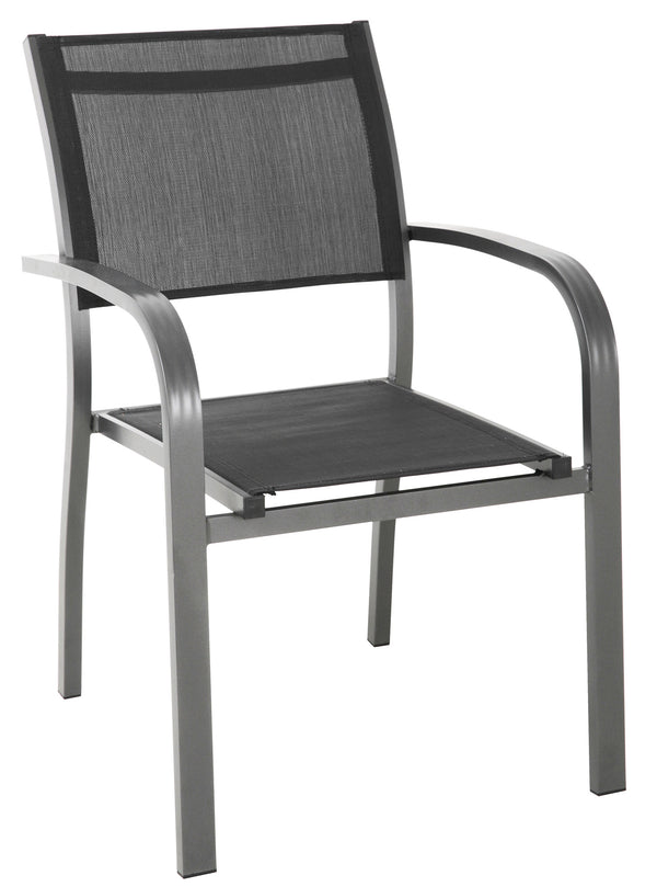 prezzo Chaise de jardin en aluminium Viareggio gris anthracite