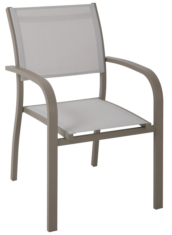 Chaise de jardin en aluminium Viareggio Tortora online