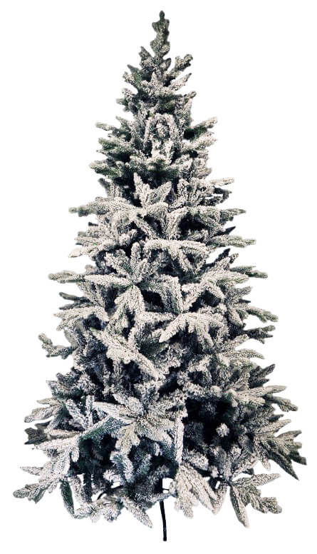 prezzo Sapin de Noël Artificiel Sapin Couvert de Neige Cybèle Vert Différentes Tailles