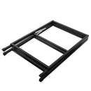 Espositore Pubblicitario Bifacciale a Cavalletto Pieghevole 60x 90 cm in Metallo Nero-9