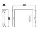 Scatola Comando Proiettori Led 6 Canali RGB Intec CONTROLLER-CTR-RGB-2