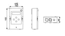 Controller Proiettori Led RGB Impermeabile Intec CONTROLLER-PRO-3-2