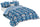 Housse de couette avec taies d'oreiller imprimées Athena Belek Bleu clair Différentes tailles
