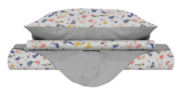 acquista Housse de couette double avec impression sur le sac et les taies d'oreiller