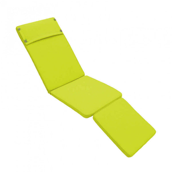 Coussin Real Steamer 175x49x4 cm en polyester vert sconto