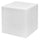 Cube Lumineux de Jardin LED 40x40 cm en Résine 5W Cube Multicolore