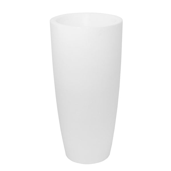 online Vase Lumineux de Jardin LED Ø43 cm en Résine 5W Cyprès Blanc Chaud