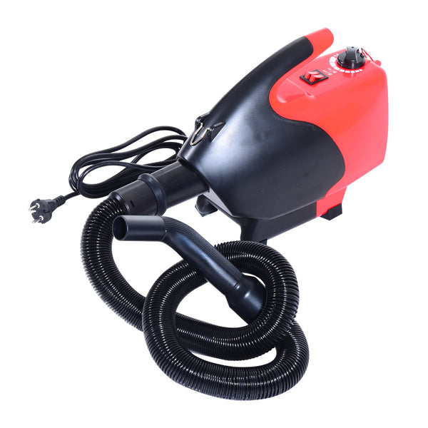 Souffleur pour Chiens 2400W Ø26x40 cm Rouge et Noir sconto