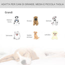 Gabbia per Cani Pieghevole 109,5x71x78 cm con Ruote in Metallo Grigio Scuro-8