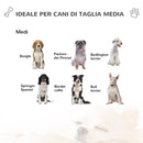 Cuccia per Cani Taglia Media 130x93x92 cm con 2 Poraciotole in Legno di Abete-7