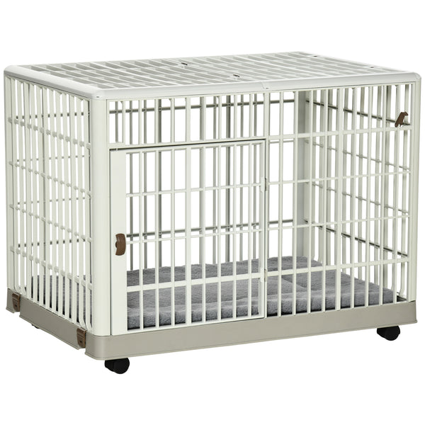 acquista Cage pour chien 81x55,5x62,5 cm en ABS et PP Beige