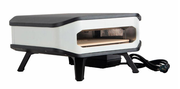 Forno per Pizza Elettrico 17’ 2200W 42x42 cm con Pietra Refrattaria-5