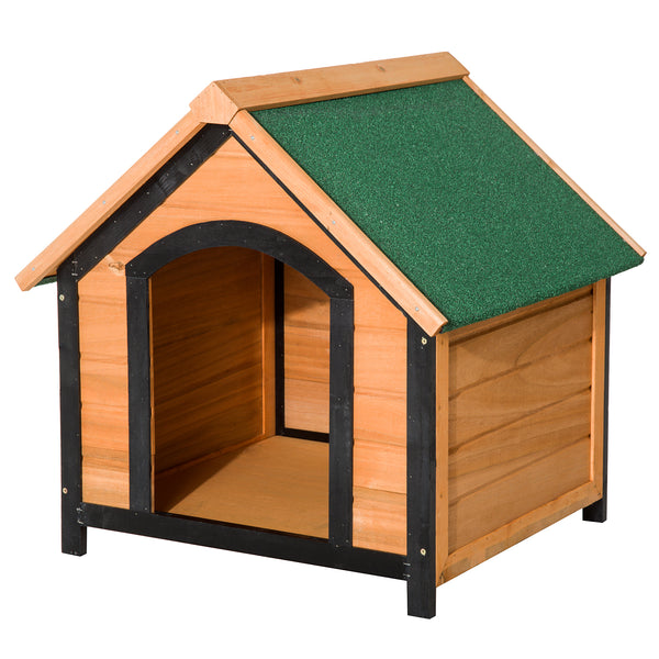 Niche pour chien d'extérieur en bois naturel 76x65x64 cm prezzo