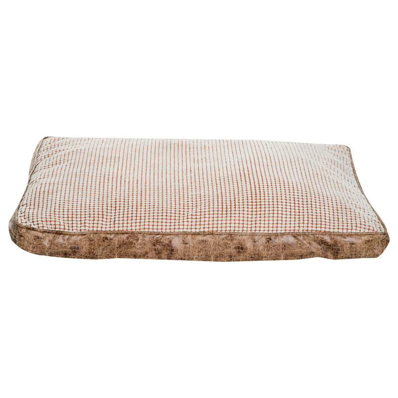 Letto Cuscino Morbido per Cani e Gatti Lavabile in Poliestere Marrone 115x78x13 cm -6