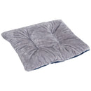 Cuccia Letto per Cane Gatto con Cuscino Imbottito Grigio blu 65x53x20 cm -7