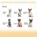 Cuccia per Cani 70x64x56 cm con Vassoio per Ciotole Finestre Grigia e Bianca-7