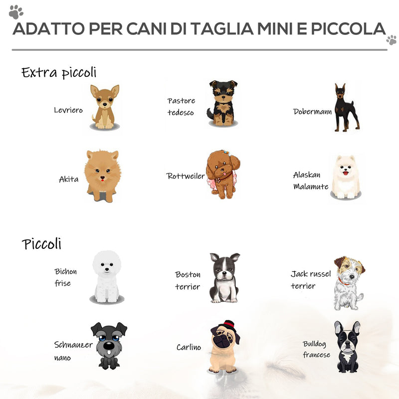 Scaletta per Cani Materassino 2 in 1 45x39x20 cm in PU e Gommapiuma Nero-7